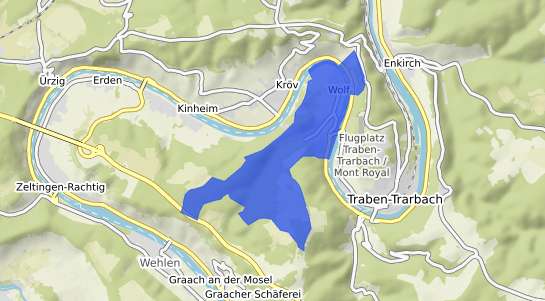 Bodenrichtwertkarte Traben Trarbach Wolf